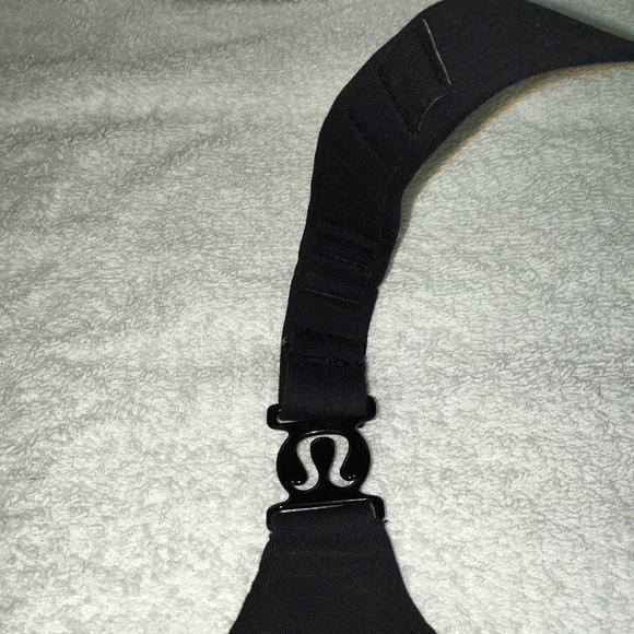 Lululemon NWOT Blk Booby Bracer Bra - Picture 5 of 7